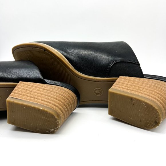 Universal Thread Tara Mule Clog Block Heel Shoes - Picture 3 of 3